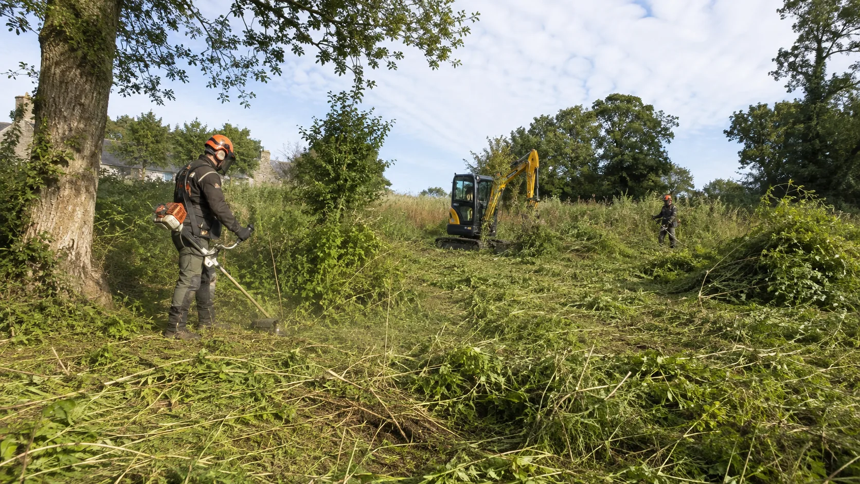 Débroussaillage et remise en état